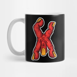 Zombie FIngers - Handy Hand Stand Mug